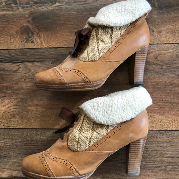 FIN Heel Ankle Booties 9 - Picture 5 of 6